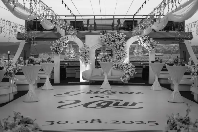 teknede düğün etkinliği